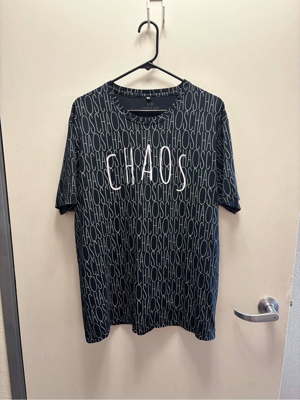 Men's Chaos Short Sleeve Tee - Black